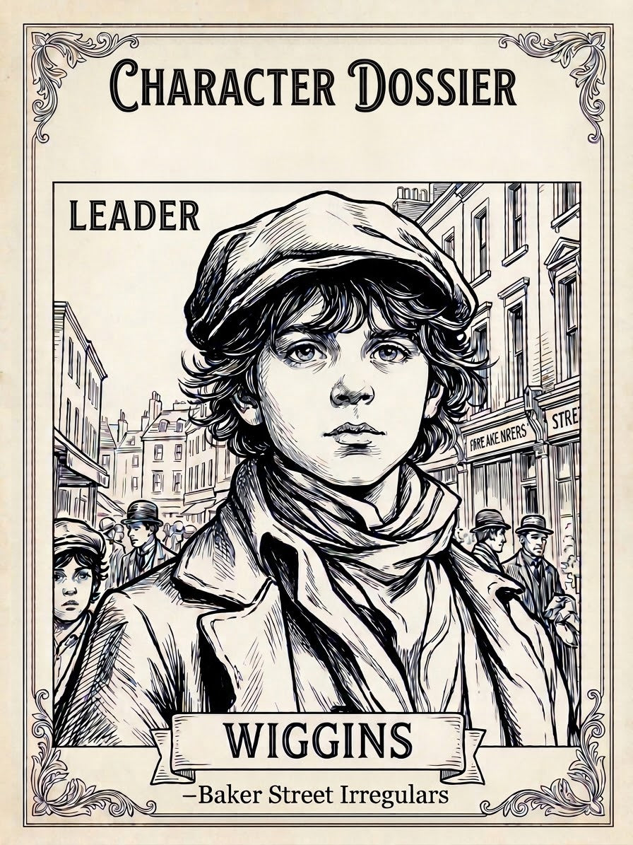 Baker Street Irregulars: Wiggins